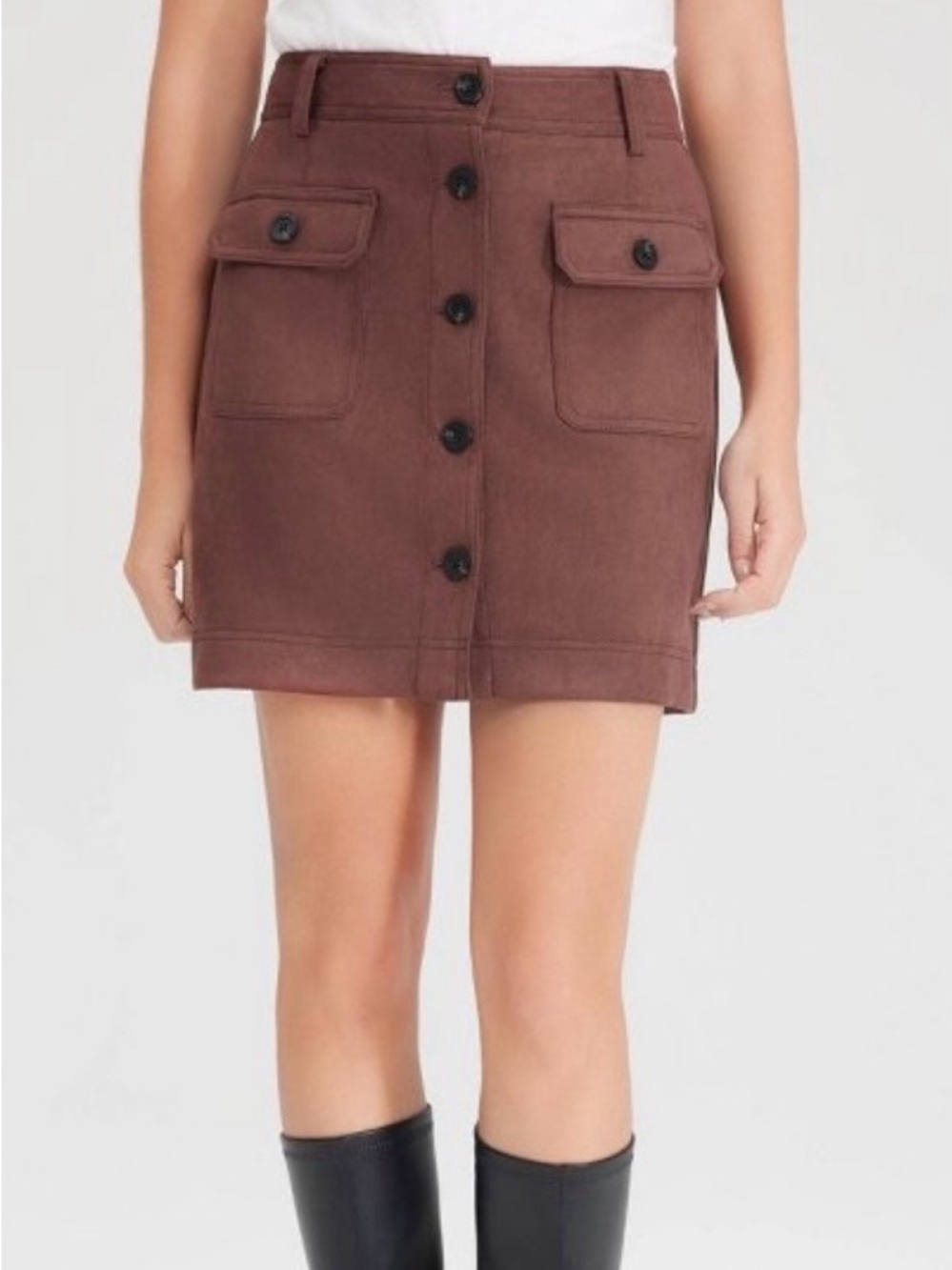 Universal Thread Faux Suede Mini Skirt
